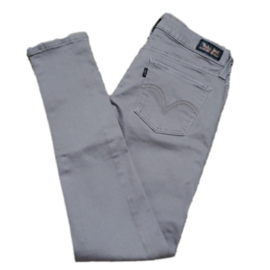 Levis Grey Low Rise Stretch Legging Denim Jeans  9M